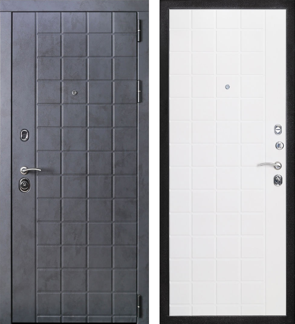 Дверь стальная в квартиру с шумоизоляцией ЛД-826 с дизайном/премиум фурнитура