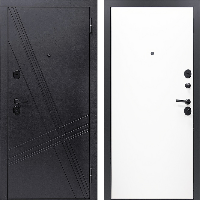 Дверь железная входная дизайнерская/нестандартная ЛД-828 в квартиру